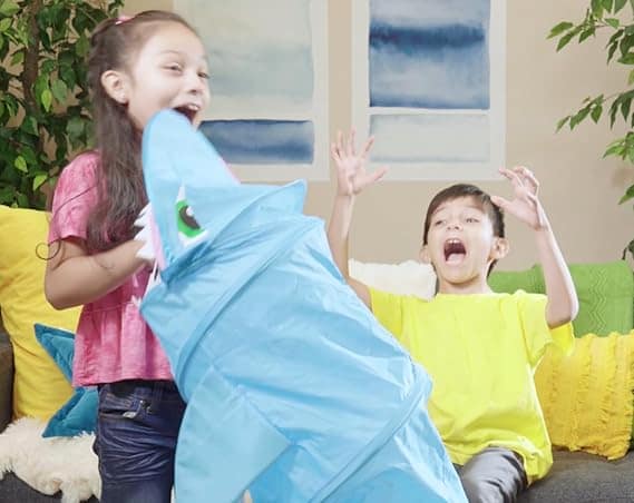 Pressman Goliath Giant Shark Bite Game - Snag Fish from Shark Before He Jumps Up - Image 3