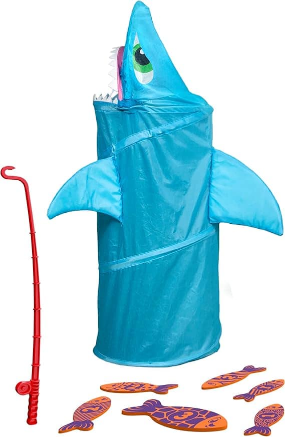 Pressman Goliath Giant Shark Bite Game - Snag Fish from Shark Before He Jumps Up - Image 2