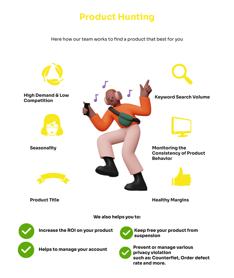 Product hunting service